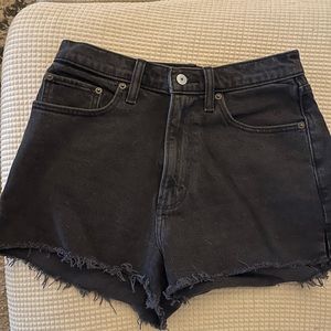 Abercrombie Curve Love High Waisted Shorts